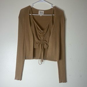 2 piece crop top set